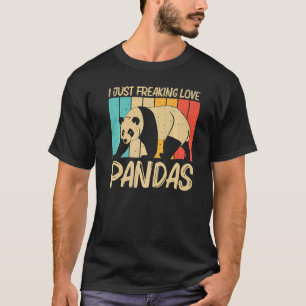 Panda For Men Women Panda Bear Animal 2 T-Shirt