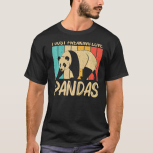 Panda For Men Women Panda Bear Animal 2 T-Shirt