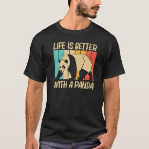 Panda For Men Women Panda Bear Animal T-Shirt