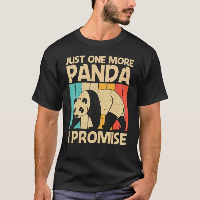   Panda For Men Women Panda Bear Animal   T-Shirt (Front)