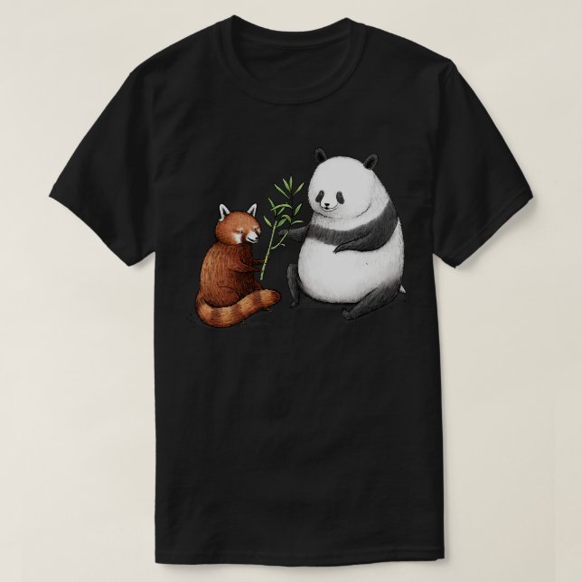 Panda Friends T-Shirt (Design Front)