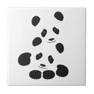 Panda Friendship Tile