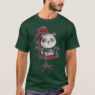 Panda Gaming Chair friend friend T-Shirt