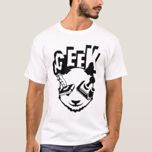 panda_geek_controller_games_joystick_video_4 T-Shirt