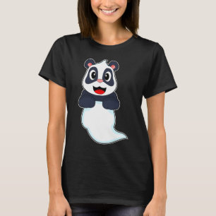 Panda Ghost Halloween T-Shirt