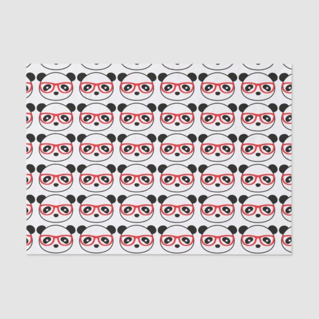 Panda Gift Wrap Paper (Front)