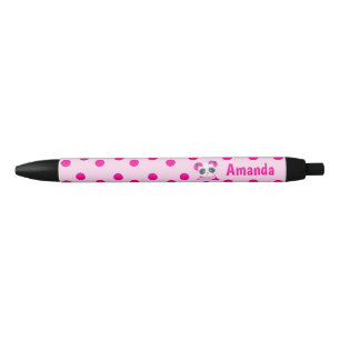 Panda Girl Pink Pen