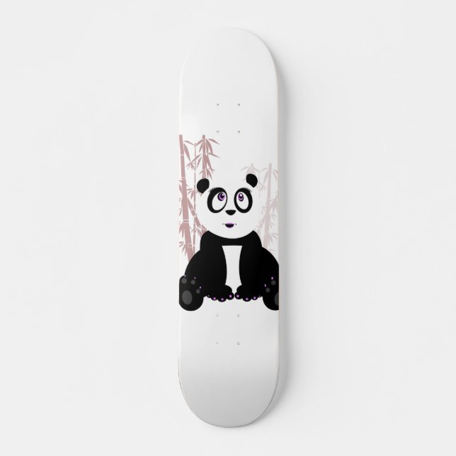 Panda Girl  Skateboard (Front)