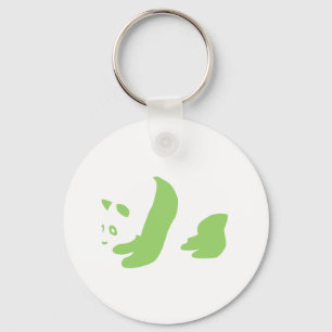 Panda (Green) Key Ring