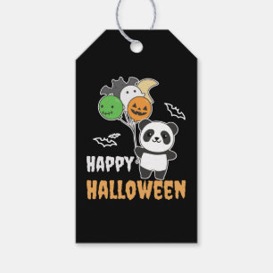 Panda Halloween Balloons For Kids Cute Pandas Gift Tags