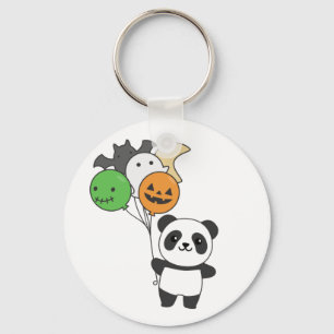 Panda Halloween Balloons For Kids Cute Pandas Keyc Key Ring