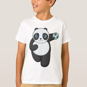 Panda Handball player Handball T-Shirt
