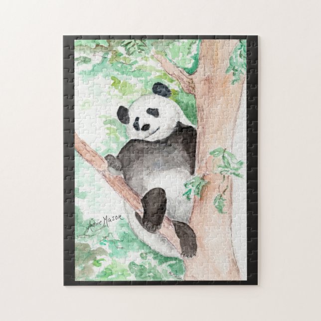 Panda, Hanging Out Jigsaw Puzzle (Vertical)