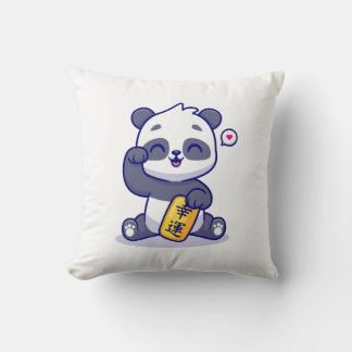 panda happy  cushion