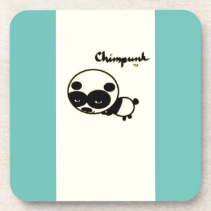 Panda Hard plastic coaster