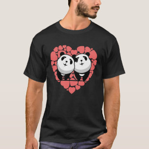Panda Heart, Zoo Animal Lovers, Funny Bear, Animal T-Shirt