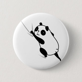 Panda Hitch hittuki-panda 6 Cm Round Badge