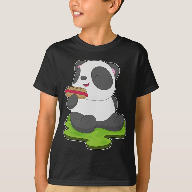 Panda Hotdog T-Shirt (Front)