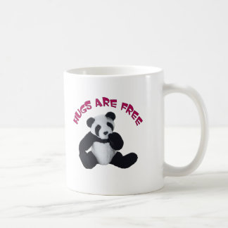 Panda hug coffee mug