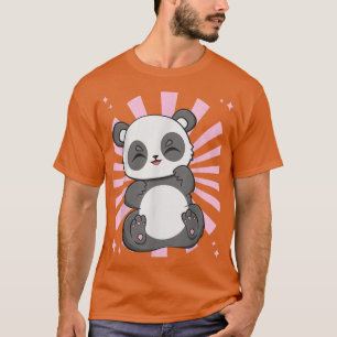 Panda I m Just Here For The Snacks Otaku Anime Kaw T-Shirt