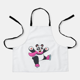 Panda Ice skating Ice skates Apron