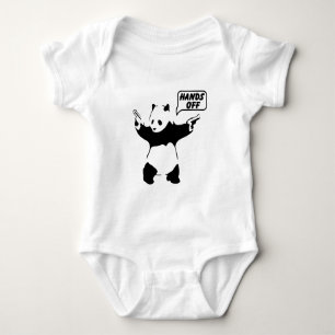 Panda illustration Design Baby Jersey Bodysuit