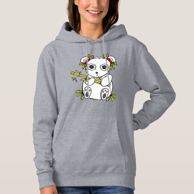 Panda illustration design Hoodie (Front)