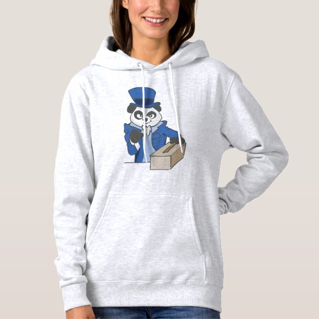 Panda illustration design Hoodie (Front)