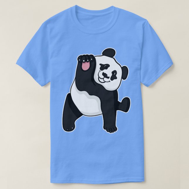 Panda Illustration T-Shirt (Design Front)