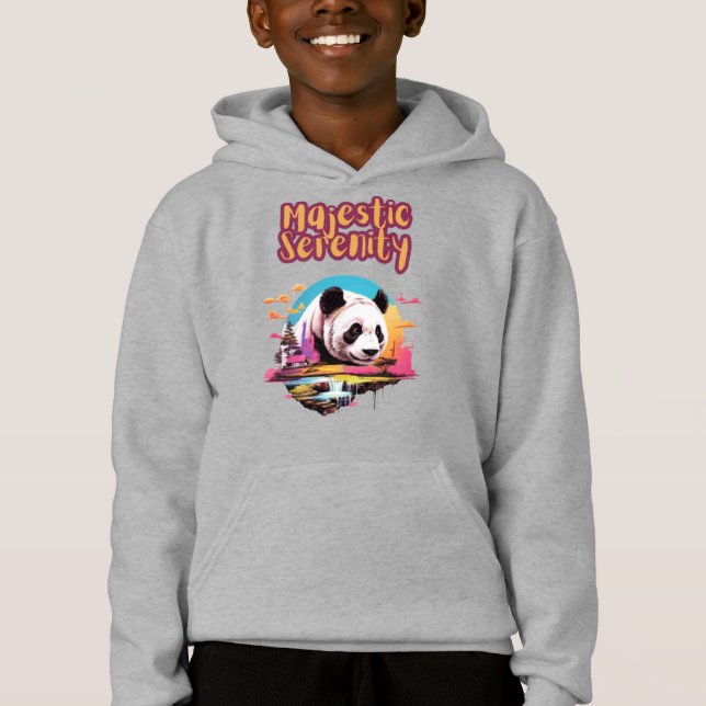 Panda in Colour: Vibrant Panda in His Habitat (Front)