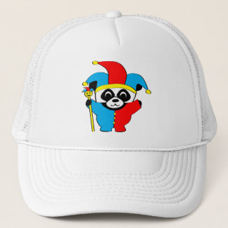Panda in Jester Costume Trucker Hat