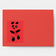 Panda in Love Red Envelope