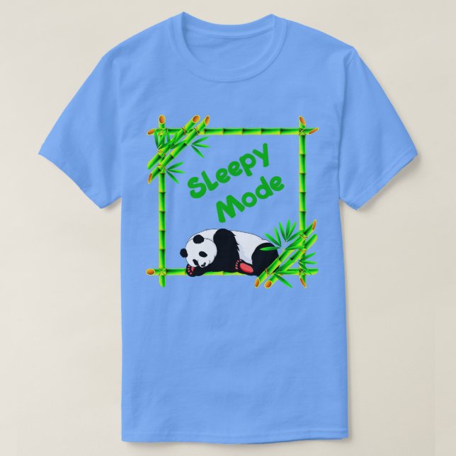 Panda in sleep mode T-Shirt (Design Front)