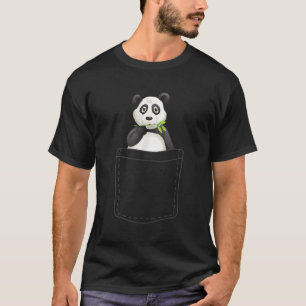 Panda In The Pocket Panda T-Shirt