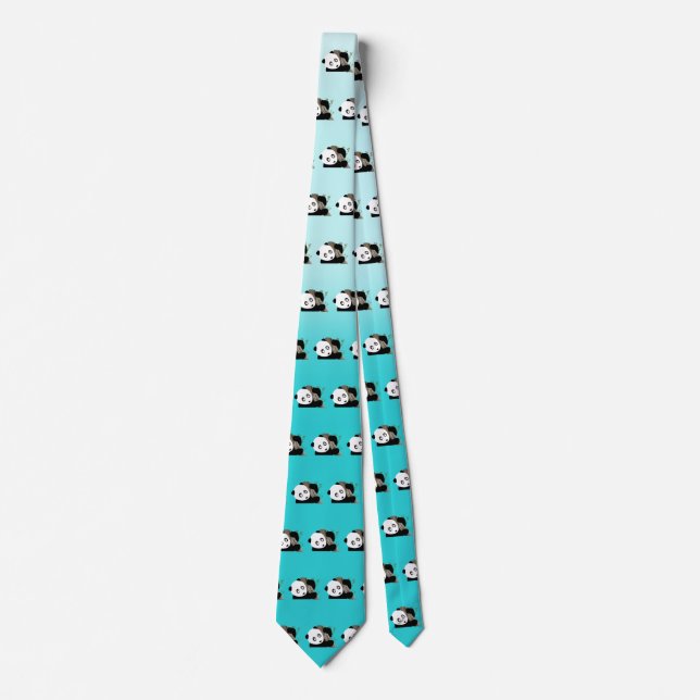 Panda In The Tree Tie (Front)