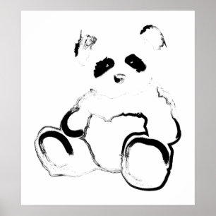 panda ink poster