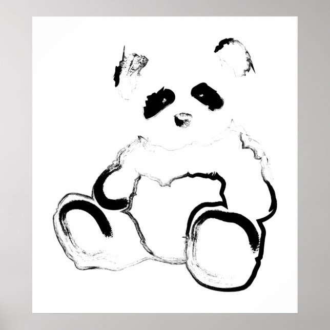 panda ink poster (Front)