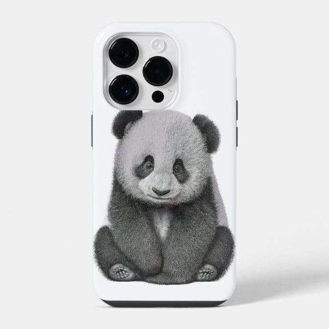 Panda Iphone Case (Back)