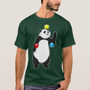 Panda Juggler Juggle T-Shirt