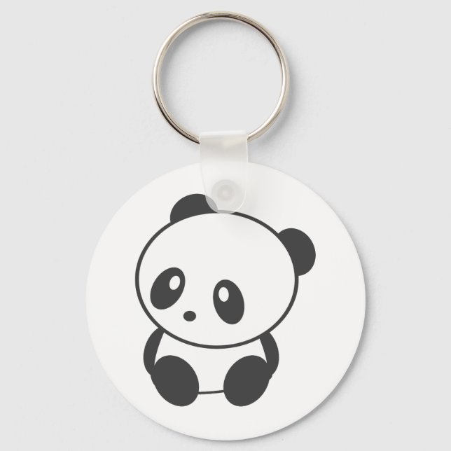 panda key ring (Front)