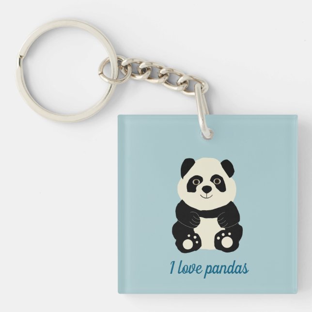 Panda Key Ring (Front)