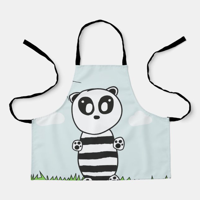 Panda Kid Apron (Front)