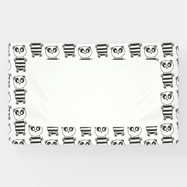 Panda Kids Banner (Horizontal)