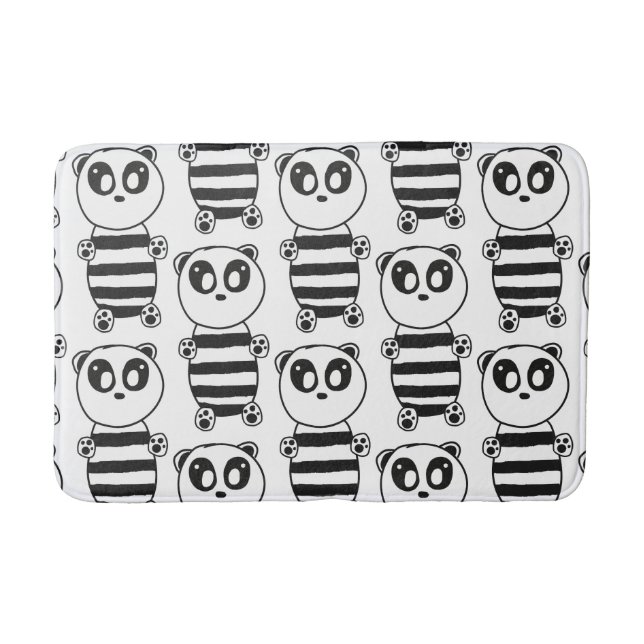 Panda Kids   Bath Mat (Front)