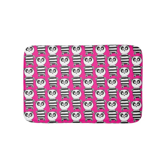 Panda Kids  Bath Mat (Front)