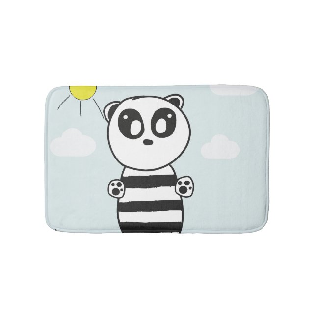 Panda Kids   Bath Mat (Front)