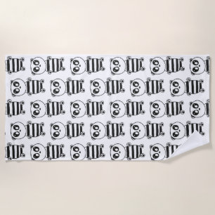 Panda Kids Beach Towel