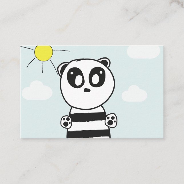 Panda Kids   Business Card (Front)