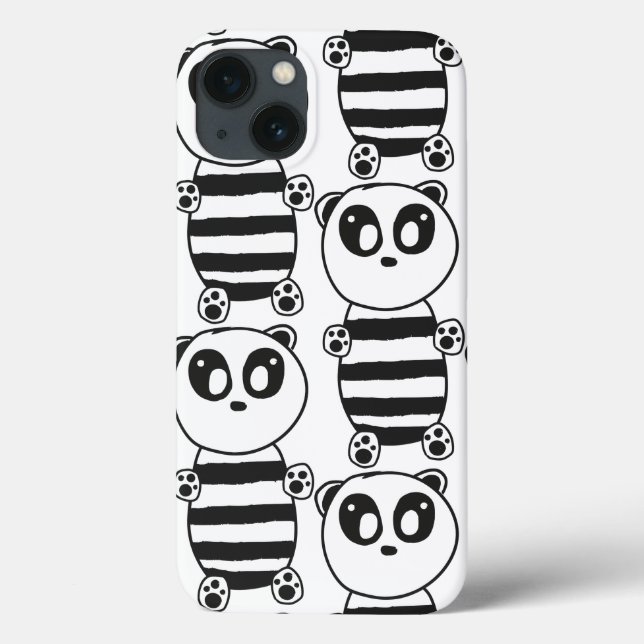 Panda Kids   Case-Mate iPhone Case (Back)