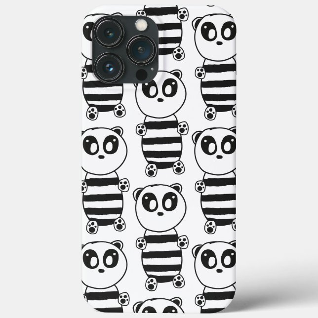 Panda Kids    Case-Mate iPhone Case (Back)